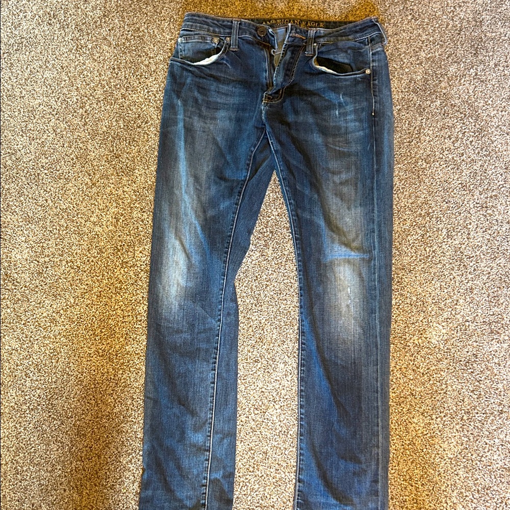 American Eagle Men's Blue Jeans